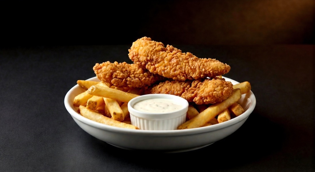 Chicken Tenders and Pub Fries